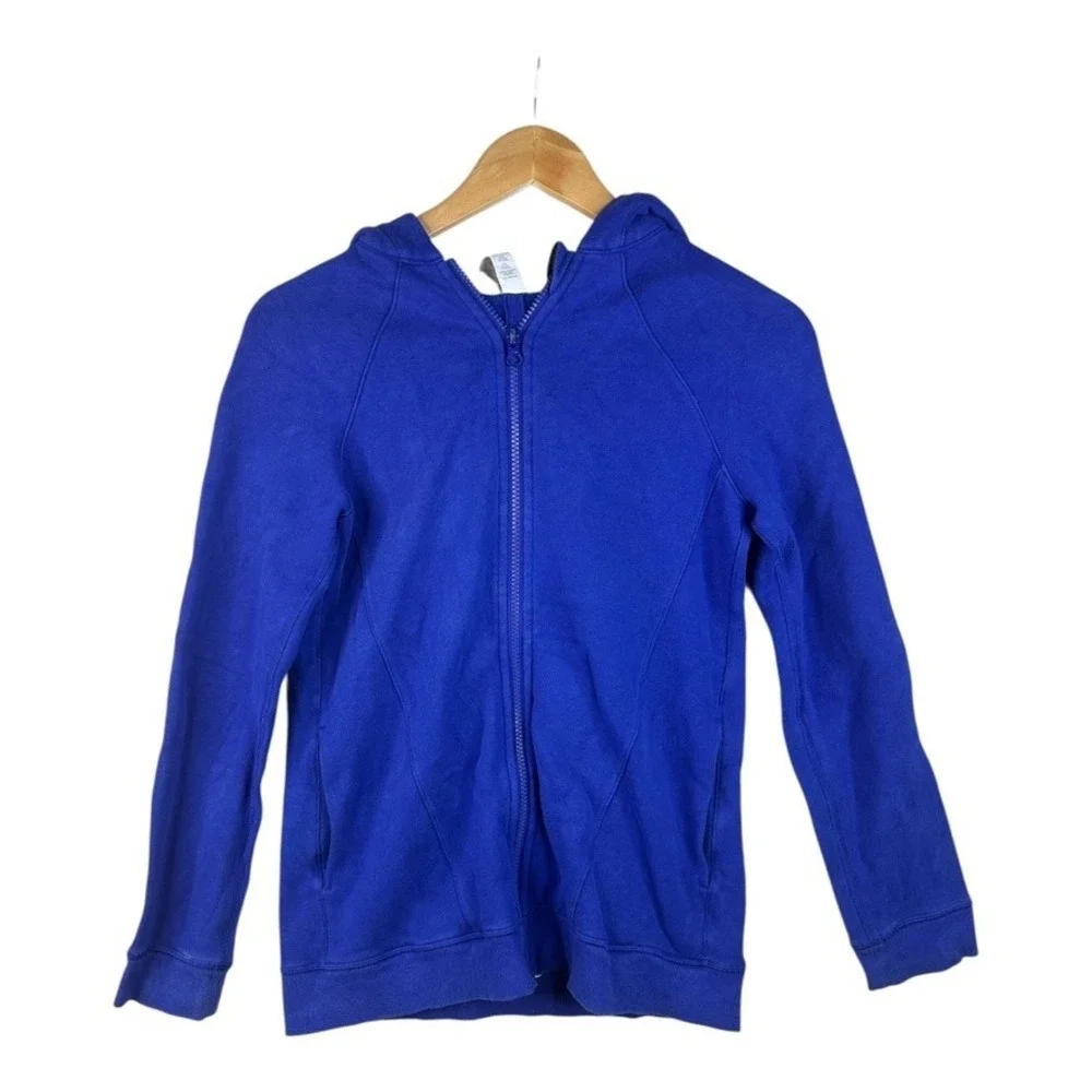 Ivivva by Lululemon Scuba Like Full Zip Sweaer size 12‎ Purple